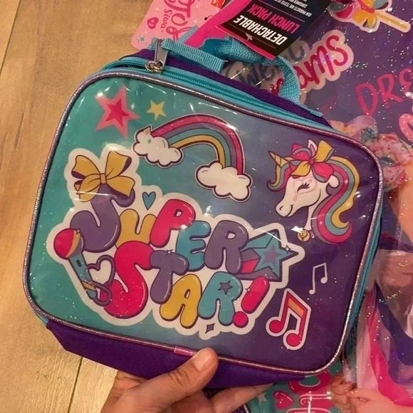 4/$25 Nickelodeon JOJO Silva Backpack Lunch Bag Set NWT - Picture 3 of 5